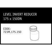 Marley Redi Level Invert Reducer 175 x 150DN - 723M.175.150